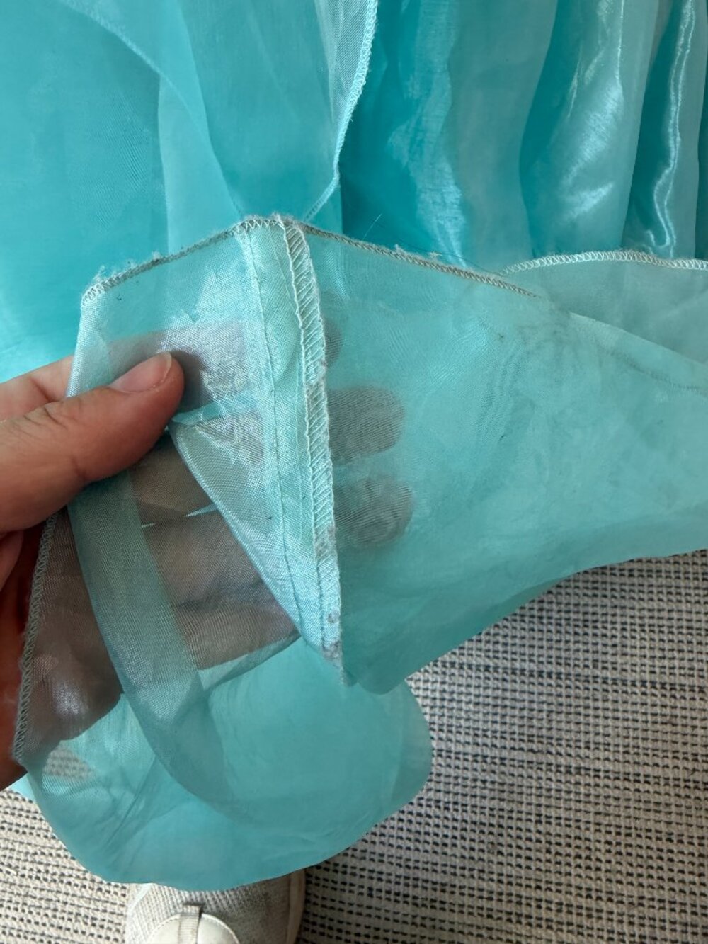 Stunning VTG Jessica McClintock for Gunne Sax Mermaid Dress Sz 5 - Picture 9 of 10